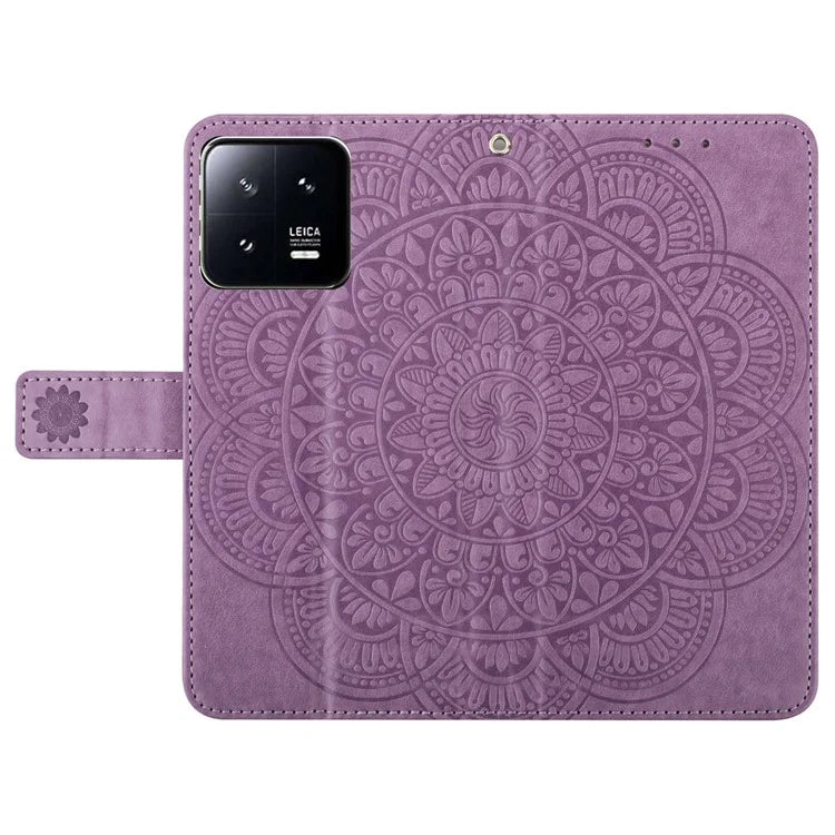 For Xiaomi 13 Pro 5G Case Protective Leather Folio Phone Cover with Strap