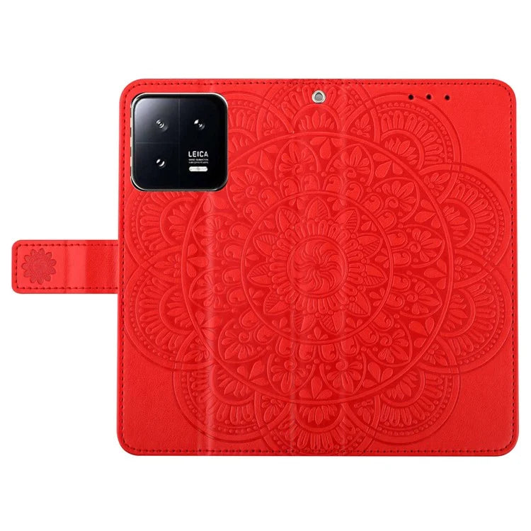 For Xiaomi 13 Pro 5G Case Protective Leather Folio Phone Cover with Strap