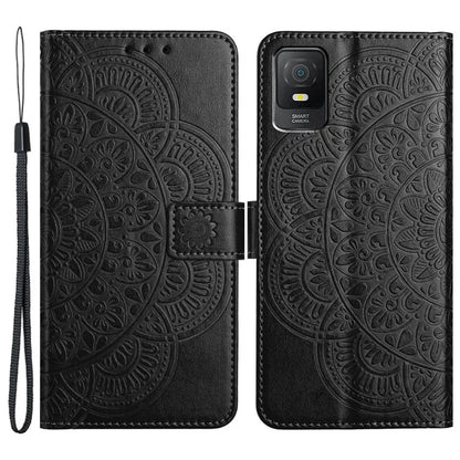 For TCL 403 Phone Case Mandala Flower Leather Stand Wallet Folio Flip Cover