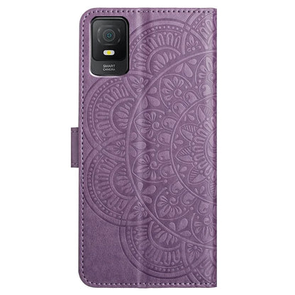 For TCL 403 Phone Case Mandala Flower Leather Stand Wallet Folio Flip Cover