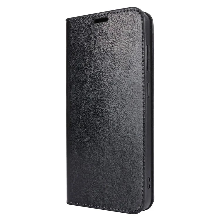 For Samsung Galaxy S24 Split Leather Case Crazy Horse Texture Wallet Flip Cover
