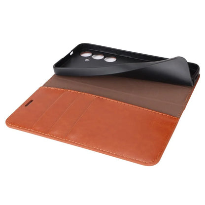For Samsung Galaxy S24 Split Leather Case Crazy Horse Texture Wallet Flip Cover