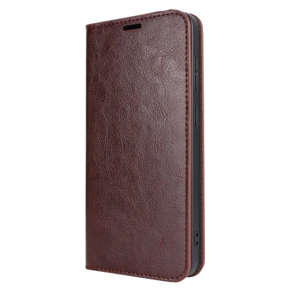 For Samsung Galaxy S24 Split Leather Case Crazy Horse Texture Wallet Flip Cover
