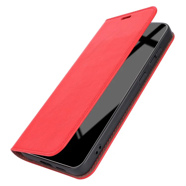 For Samsung Galaxy S24 Split Leather Case Crazy Horse Texture Wallet Flip Cover