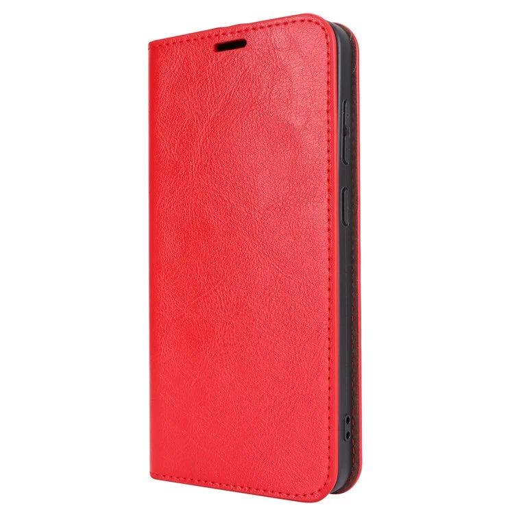 For Samsung Galaxy S24 Split Leather Case Crazy Horse Texture Wallet Flip Cover