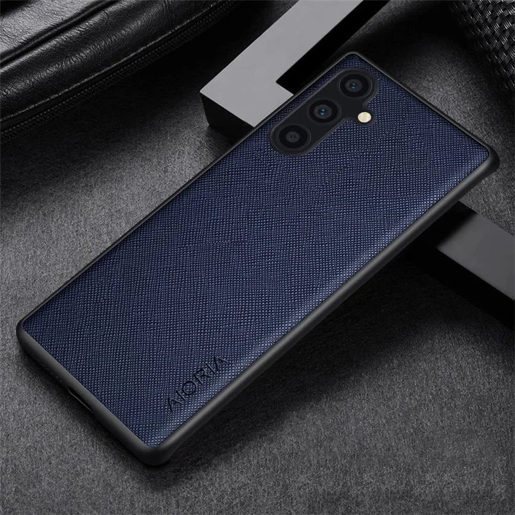 AIORIA For Samsung Galaxy A54 5G Case Cross Texture Scratch-proof Back Cover