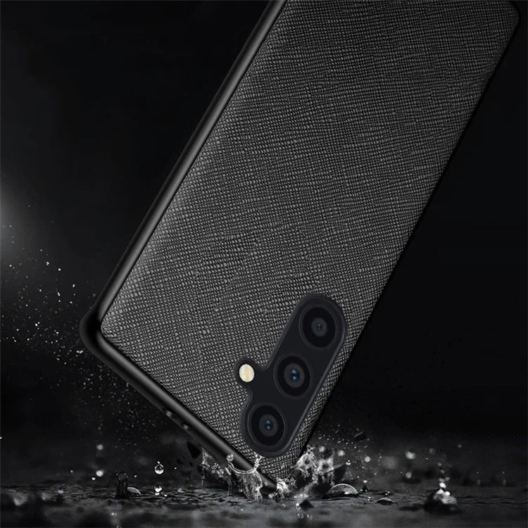 AIORIA For Samsung Galaxy A15 4G / A15 5G Case PU Leather Coated PC+TPU Anti-scratch Phone Protector