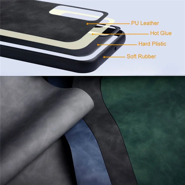 AIORIA Cell Phone Case for Samsung Galaxy S24 Shell Anti-fingerprint Slim-Fit Cover