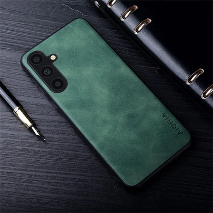 AIORIA For Samsung Galaxy A54 5G Cover Trendy Leather+PC+TPU Protective Case