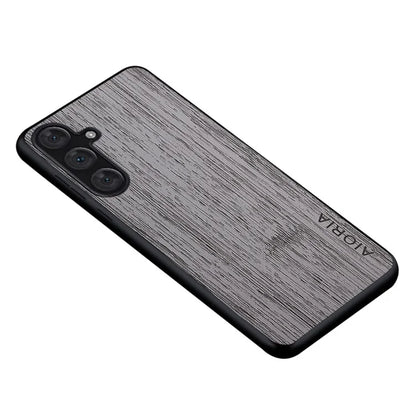 AIORIA For Samsung Galaxy A24 4G (162.1 x 77.6 x 8.3mm) Case Slim Fit Phone Cover Unique Bamboo Grain