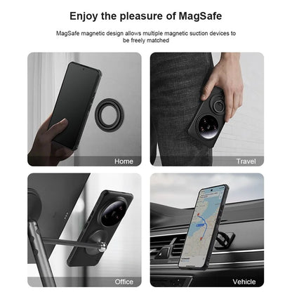NILLKIN Frosted Shield Pro for Xiaomi 14 Ultra Case Compatible with MagSafe Non-Slip Phone Cover