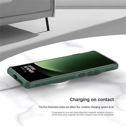 NILLKIN Frosted Shield Pro for Xiaomi 14 Ultra Case Compatible with MagSafe Non-Slip Phone Cover