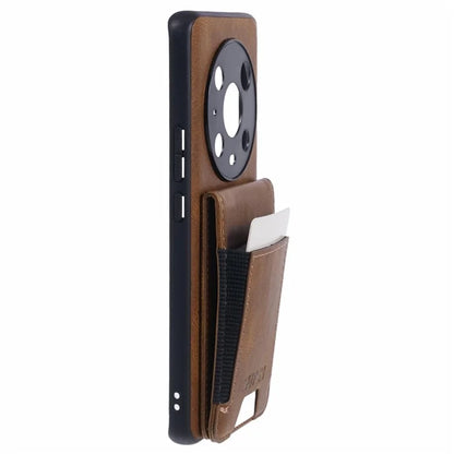 SUTENI H03 For Honor Magic4 Pro 5G Case Vertical Flip Kickstand Leather+TPU Phone Shell