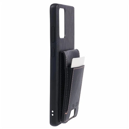 SUTENI H03 For Samsung Galaxy Note20 / Note20 5G Case Card Slots PU Leather Back Cover