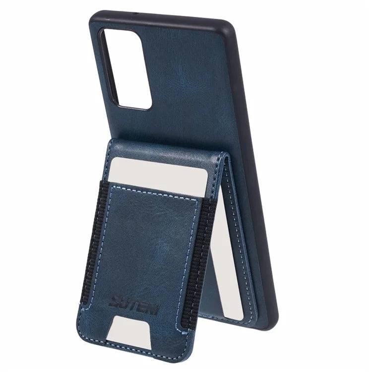SUTENI H03 For Samsung Galaxy Note20 / Note20 5G Case Card Slots PU Leather Back Cover