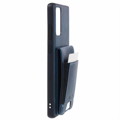 SUTENI H03 For Samsung Galaxy Note20 / Note20 5G Case Card Slots PU Leather Back Cover