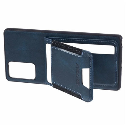 SUTENI H03 For Samsung Galaxy Note20 / Note20 5G Case Card Slots PU Leather Back Cover