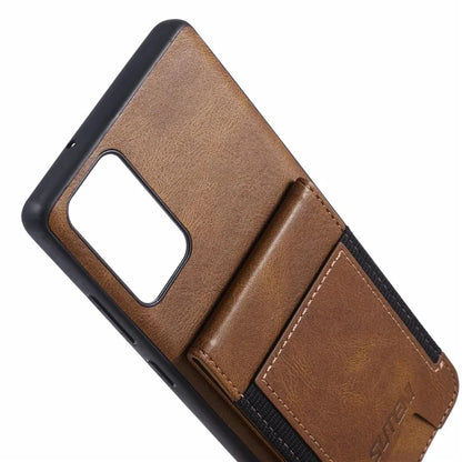 SUTENI H03 For Samsung Galaxy Note20 / Note20 5G Case Card Slots PU Leather Back Cover