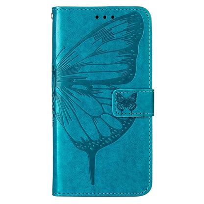 YB Imprinting Series-4 For Xiaomi Redmi 13C 4G / Poco C65 4G Case Butterfly Leather Cover with Strap
