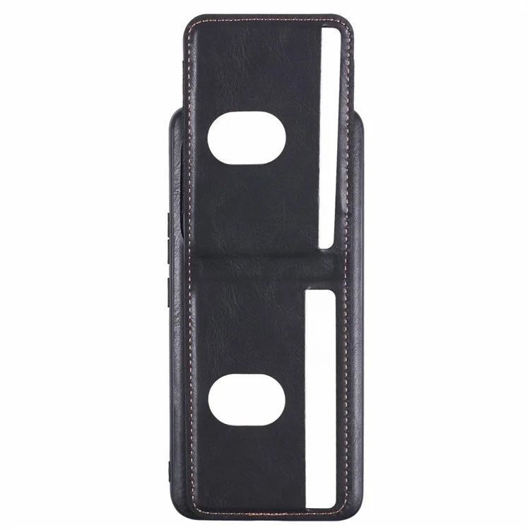 SUTENI H03 For Honor 90 Case Card Holder Kickstand Phone Cover Waxy Texture