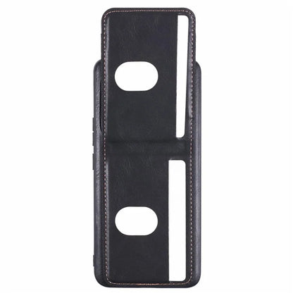 SUTENI H03 For Honor 90 Case Card Holder Kickstand Phone Cover Waxy Texture
