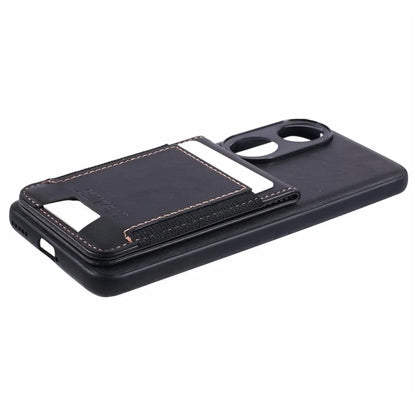 SUTENI H03 For Honor 90 Case Card Holder Kickstand Phone Cover Waxy Texture