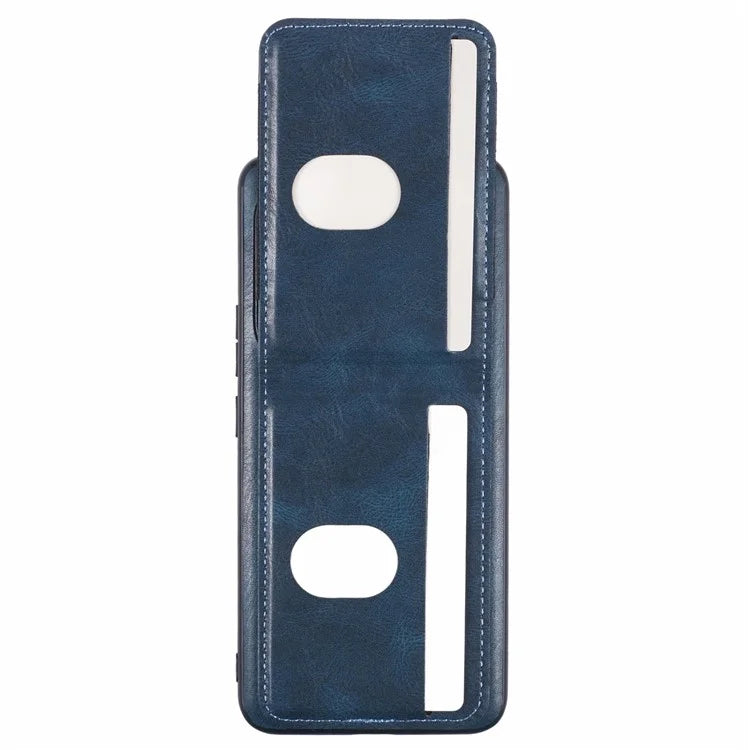SUTENI H03 For Honor 90 Case Card Holder Kickstand Phone Cover Waxy Texture