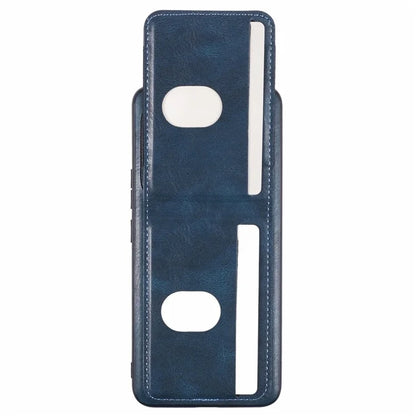 SUTENI H03 For Honor 90 Case Card Holder Kickstand Phone Cover Waxy Texture