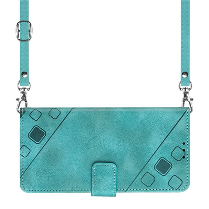 PT005 YB Imprinting Series-7 for Motorola Moto G Power (2024) Case Skin-Feel Wallet Phone Cover