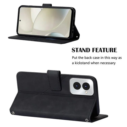 YB Imprinting Series-2 for Motorola Moto G Power (2024) Case Crossbody Phone Bag Leather Cover