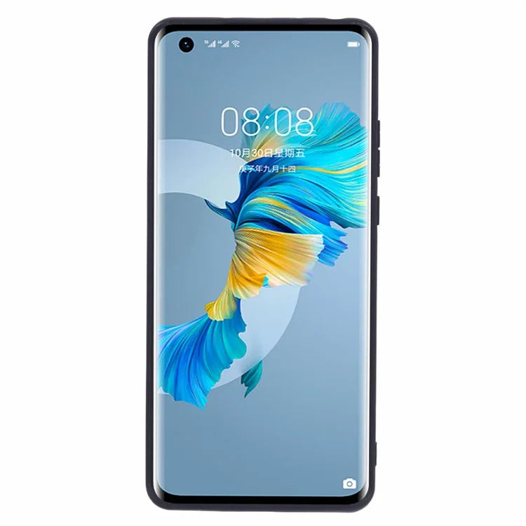 SUTENI H03 For Huawei Mate 40 Case PU Leather Waxy Texture Protective Cover