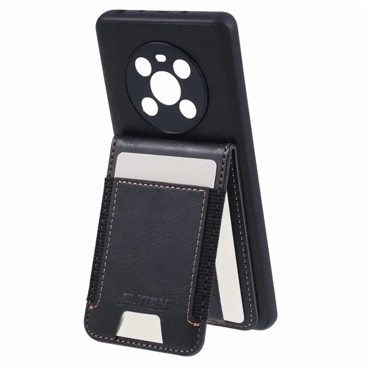 SUTENI H03 For Huawei Mate 40 Case PU Leather Waxy Texture Protective Cover