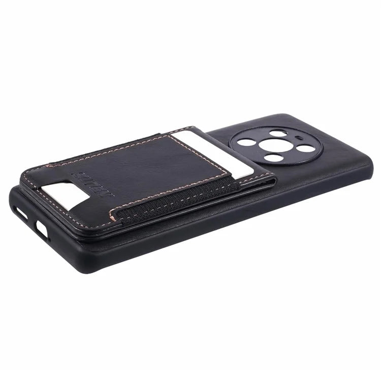SUTENI H03 For Huawei Mate 40 Case PU Leather Waxy Texture Protective Cover
