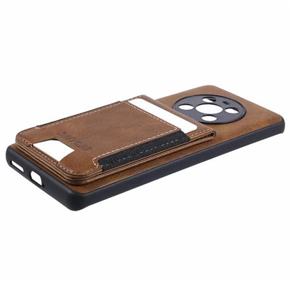 SUTENI H03 For Huawei Mate 40 Case PU Leather Waxy Texture Protective Cover