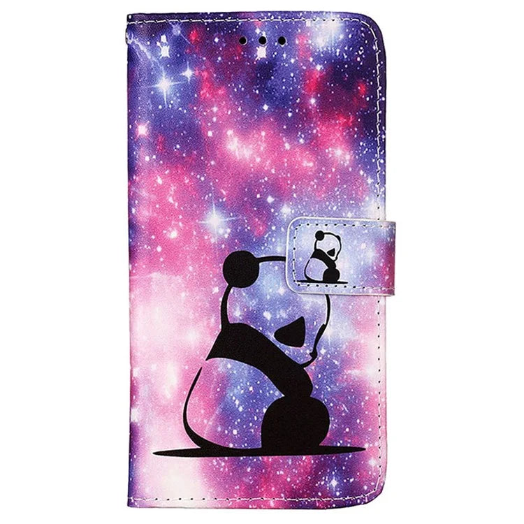 YB Pattern Printing Leather Series-4 for Motorola Edge 40 Neo 5G Leather Case Phone Wallet Cover