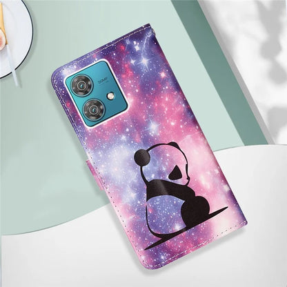 YB Pattern Printing Leather Series-4 for Motorola Edge 40 Neo 5G Leather Case Phone Wallet Cover