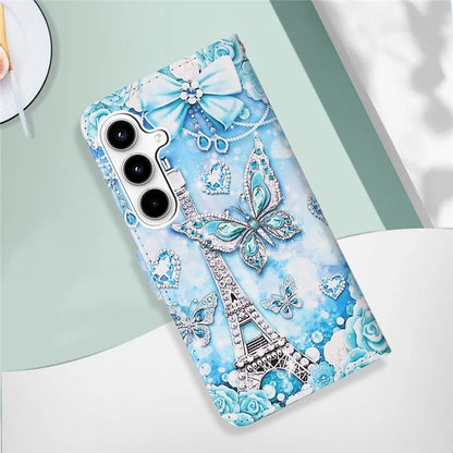 YB Pattern Printing Leather Series-4 for Samsung Galaxy A35 5G Wallet Phone Case with Strap