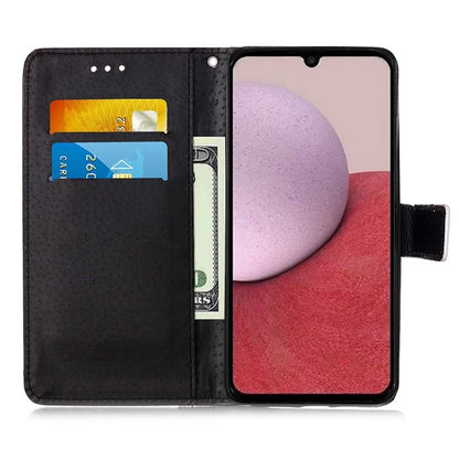 YB Pattern Printing Leather Series-4 for Samsung Galaxy A35 5G Wallet Phone Case with Strap