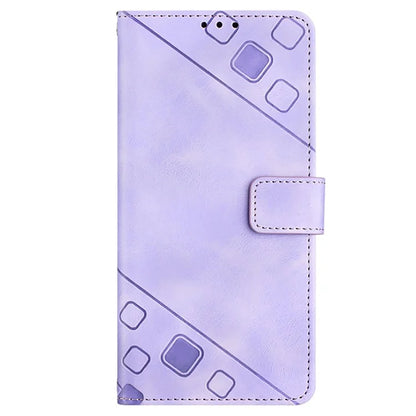 PT005 YB Imprinting Series-6 For Xiaomi Redmi 13C 4G / Poco C65 4G Wallet Leather Case with Strap