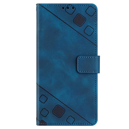 PT005 YB Imprinting Series-6 For Xiaomi Redmi 13C 4G / Poco C65 4G Wallet Leather Case with Strap