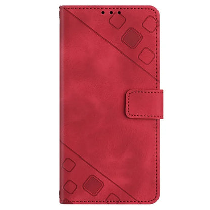 PT005 YB Imprinting Series-6 For Xiaomi Redmi 13C 4G / Poco C65 4G Wallet Leather Case with Strap