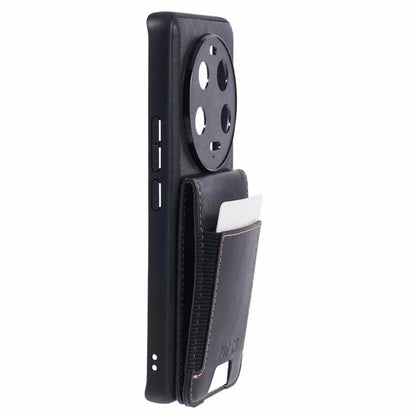 SUTENI H03 For Xiaomi 13 Ultra Case Leather+TPU Back Phone Cover with Card Holder
