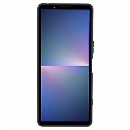 SUTENI H03 For Sony Xperia 5 V Phone Case Scratch-proof Leather+TPU Kickstand Shell