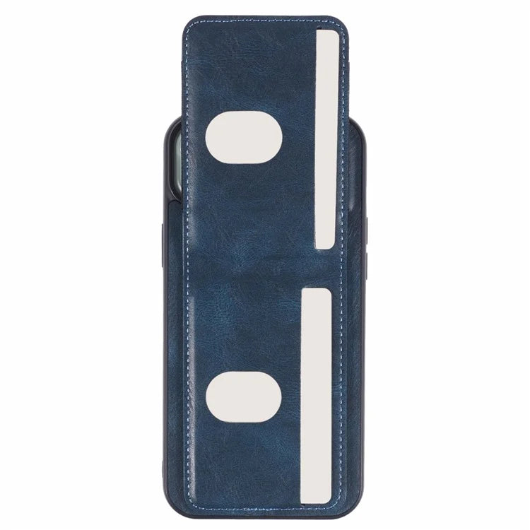SUTENI H03 For iPhone 14 Plus Back Phone Cover PU Leather Vertical Flip Kickstand Case