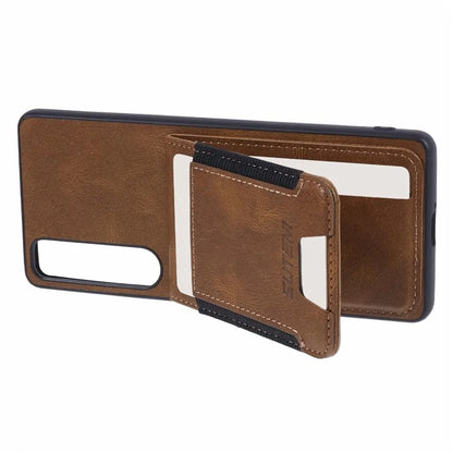 SUTENI H03 For Sony Xperia 1 IV 5G Case Card Slots Leather Back Cover