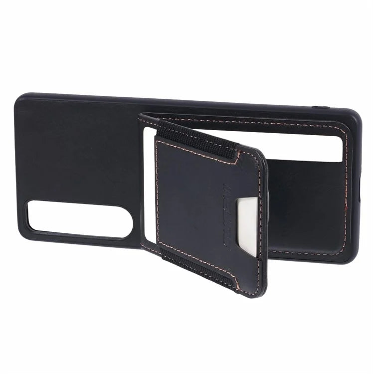 SUTENI H03 For Sony Xperia 1 IV 5G Case Card Slots Leather Back Cover
