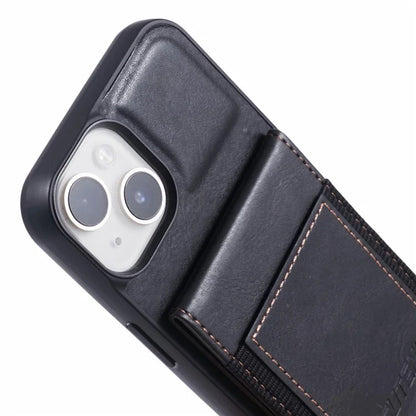 SUTENI H03 For iPhone 13 Case PU Leather+TPU TPU Shockproof Shell with Card Holders
