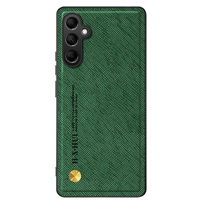 For 	Samsung Galaxy A34 5G Case Cross Texture Leather+TPU Phone Cover Support Magnetic Car Holder