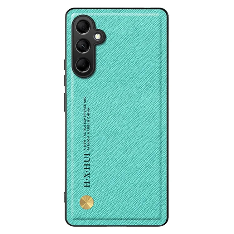 For 	Samsung Galaxy A34 5G Case Cross Texture Leather+TPU Phone Cover Support Magnetic Car Holder