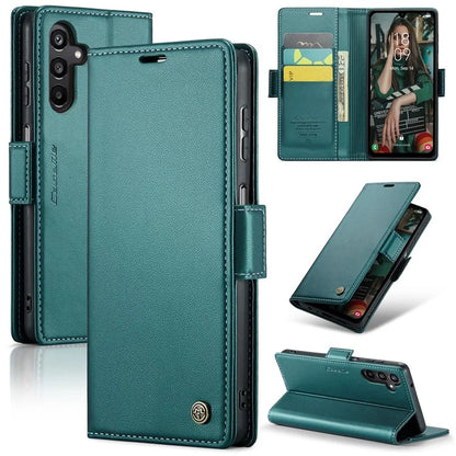 CASEME 023 Series For Samsung Galaxy A15 4G / A15 5G Phone Case RFID Blocking Litchi Texture Cover